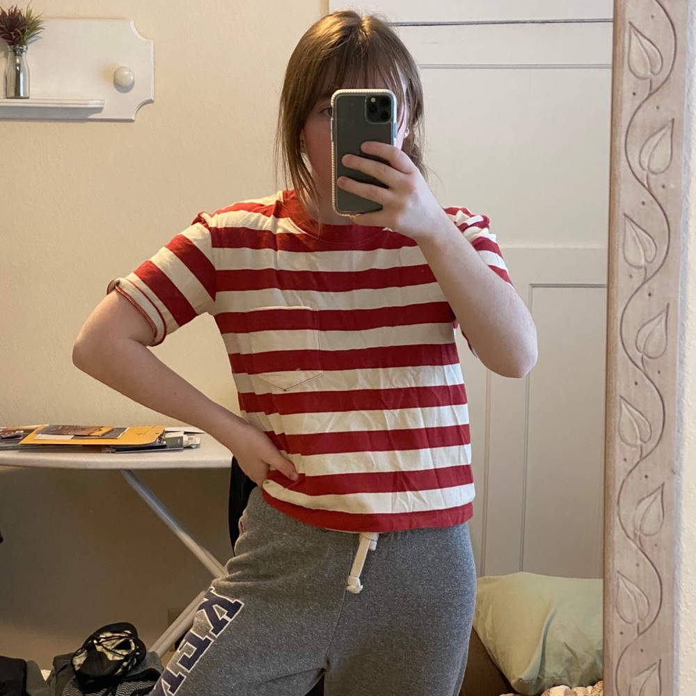 Boxy crop tshirt